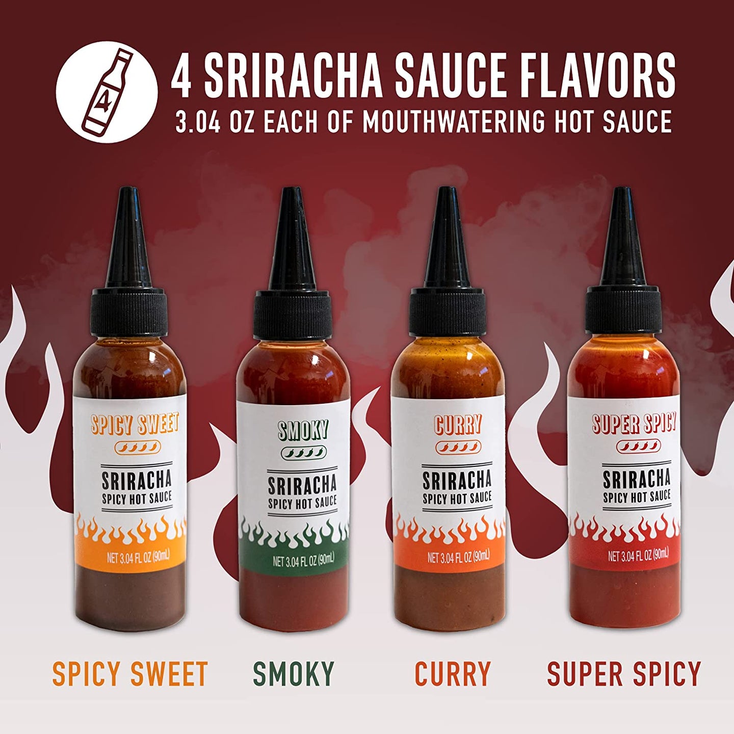 Sriracha Set - 4 Pack